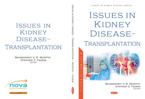 Issues in Kidney Disease – Transplantation 978-1-53619-960-4